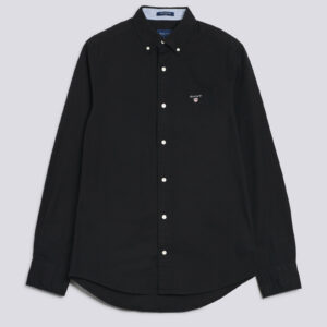 Gant Regular Fit Oxford Shirt Black